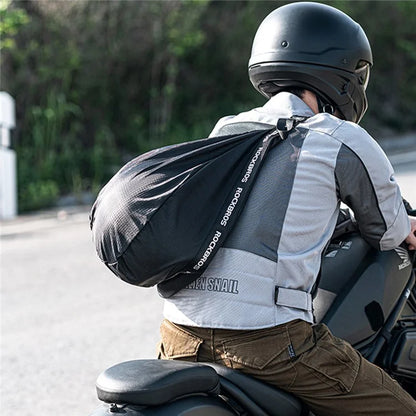 ROCKBROS H34  Large Capacity Motorbike Helmet Storage Bag Single Shoulder Adjustable Motorcycle Backpack