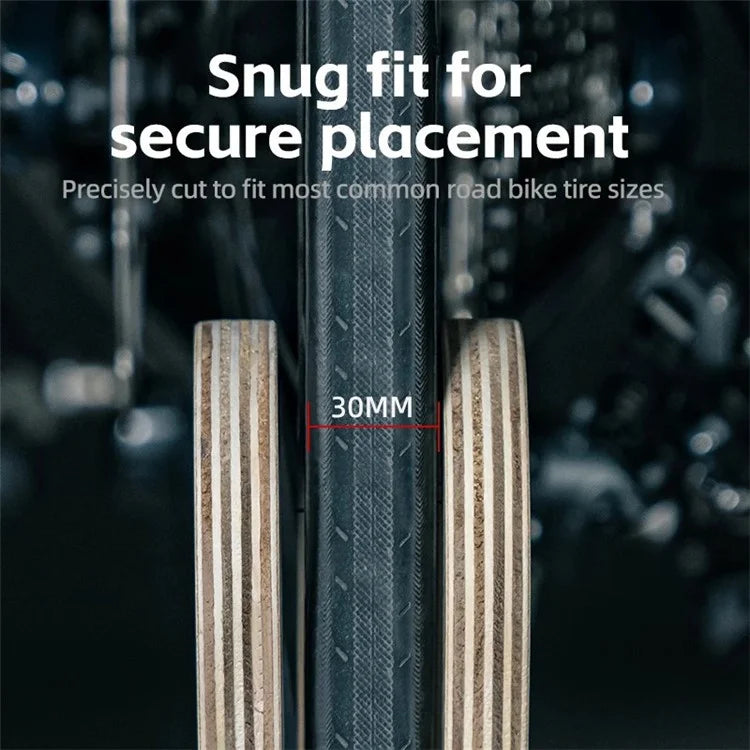 ROCKBROS 27210013001 Bike Rack Stand Indoor Bike Storage Wood Parking Stand for 700C Road Bike