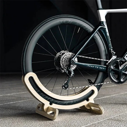 ROCKBROS 27210013001 Bike Rack Stand Indoor Bike Storage Wood Parking Stand for 700C Road Bike
