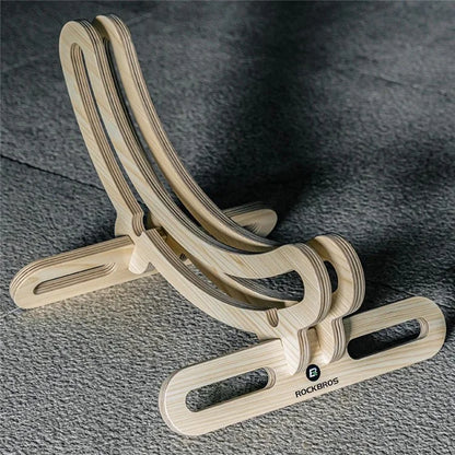 ROCKBROS 27210013001 Bike Rack Stand Indoor Bike Storage Wood Parking Stand for 700C Road Bike