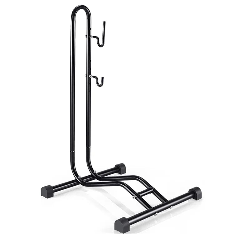 WEST BIKING YP0723017 2-In- 1 Bike Supported Hanger L-shaped Vertical Bicycles Parking Mount Holder Packing Rack