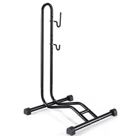 WEST BIKING YP0723017 2-In- 1 Bike Supported Hanger L-shaped Vertical Bicycles Parking Mount Holder Packing Rack