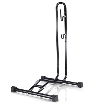 WEST BIKING YP0723017 2-In- 1 Bike Supported Hanger L-shaped Vertical Bicycles Parking Mount Holder Packing Rack