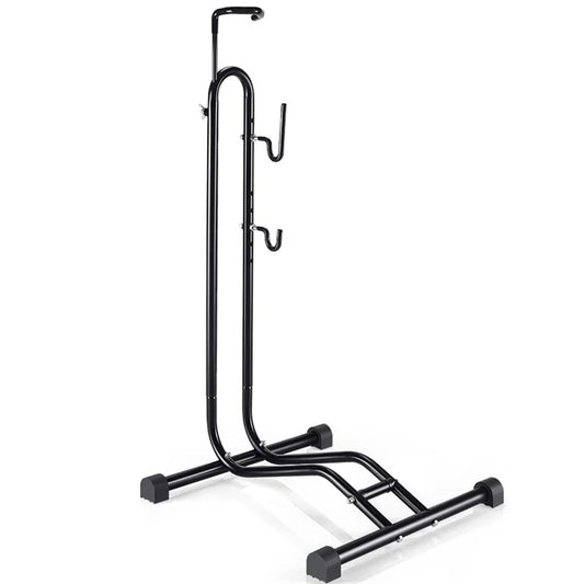 WEST BIKING YP0723017 3 In 1 Bicycles Mount Bike Supported Hanger L-shaped Vertical Parking Holder Packing Rack
