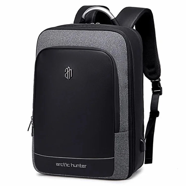 ARCTIC HUNTER B00227L Travel Backpack Expandable Shoulder Bag with USB Port