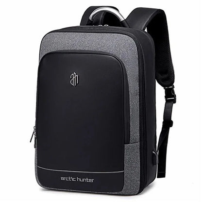 ARCTIC HUNTER B00227L Travel Backpack Expandable Shoulder Bag with USB Port