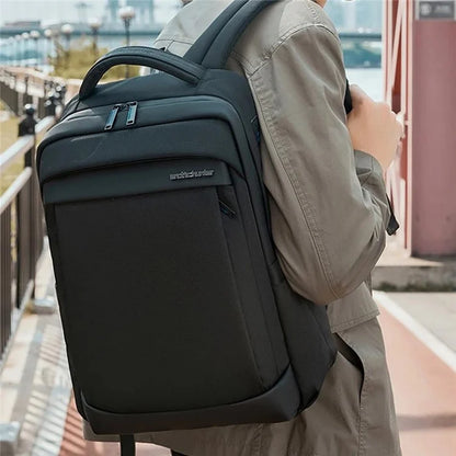 ARCTIC HUNTER B00478 17-Inch Laptop Backpack USB Port Men's Oxford Cloth Travel Bag