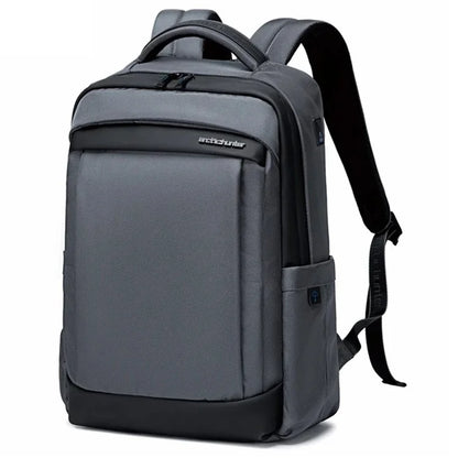 ARCTIC HUNTER B00478 17-Inch Laptop Backpack USB Port Men's Oxford Cloth Travel Bag