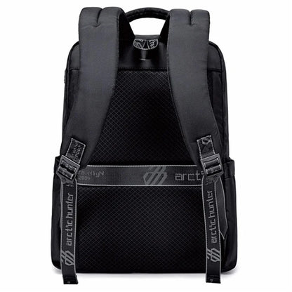 ARCTIC HUNTER B00478 17-Inch Laptop Backpack USB Port Men's Oxford Cloth Travel Bag