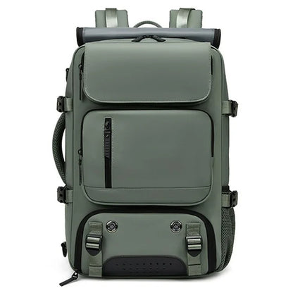 OUTWALK Men's Backpack Business Briefcase Crossbody Bag Large Messenger Bag
