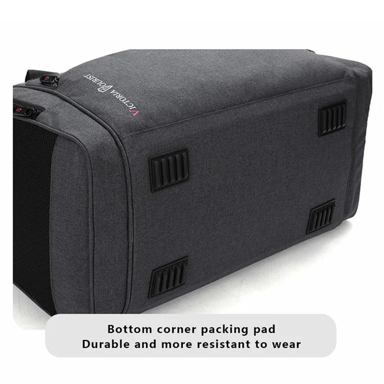 VICTORIATOURIST V7010 Wet and Dry Separation Duffel Bag Nylon Shoulder Bag, Small Version