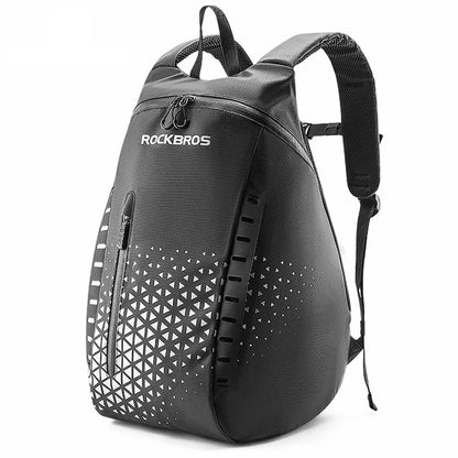 ROCKBROS H36 14.5L Motorcycle Helmet Storage Backpack Reflective Shoulder Bag