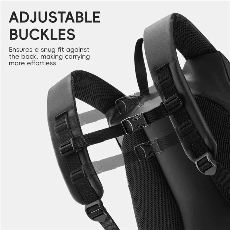 ROCKBROS H36 14.5L Motorcycle Helmet Storage Backpack Reflective Shoulder Bag