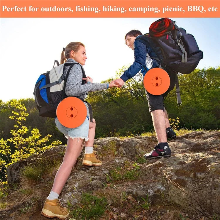 Outdoor Camping Fishing Folding Stool Portable Telescopic Chair with Shoulder Strap