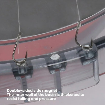 TZ Magnetic Fishing Bait Tray Outdoor Fishing Tools Fishing Bait PC Storage Case