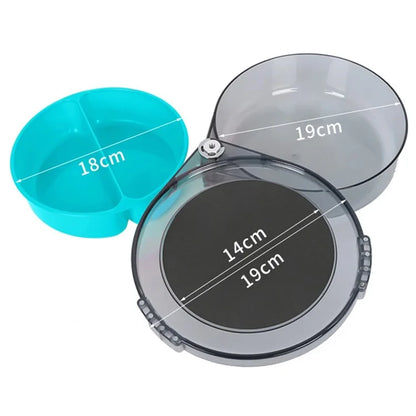 TZ Magnetic Fishing Bait Tray Outdoor Fishing Tools Fishing Bait PC Storage Case