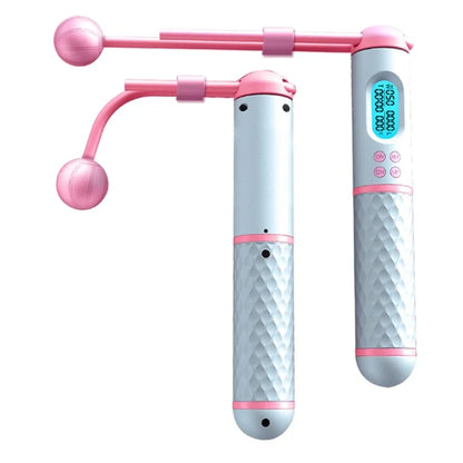 S08 Corded / Cordless Dual-use Jump Rope Intelligent Digital Display Weighted Skipping Pope