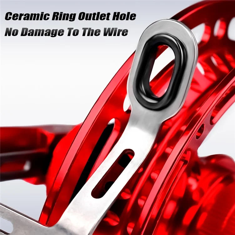 PROBEROS JD99 100mm Full Metal Portable Lightweight Fishing Reel