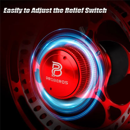 PROBEROS JD99 100mm Full Metal Portable Lightweight Fishing Reel