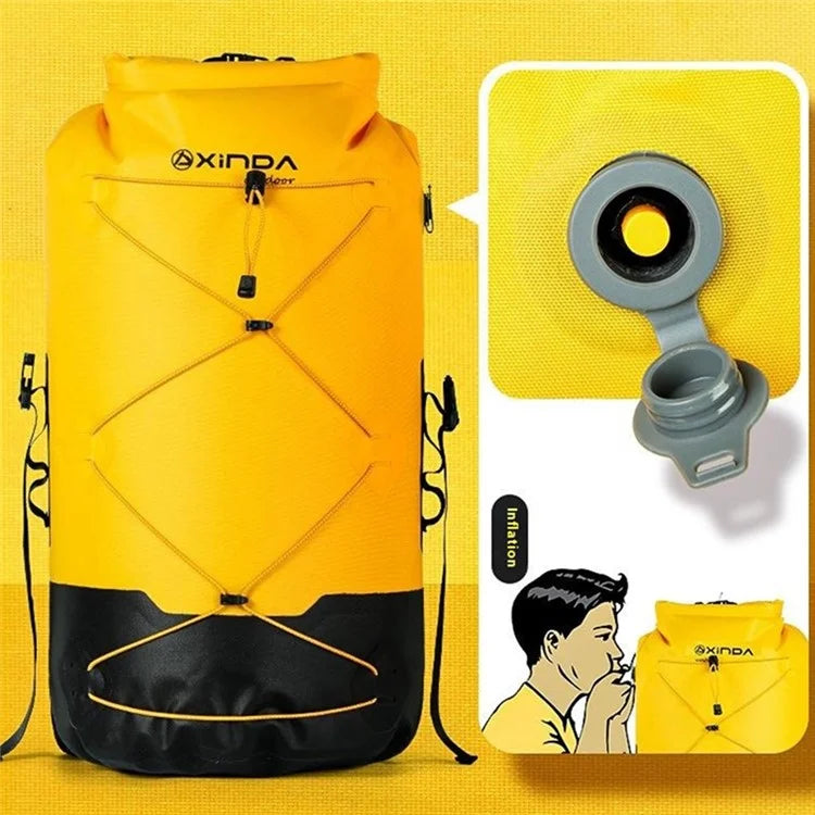 XINDA XD-BAG19 16L Waterproof Rock Climbing Backpack TPU+Polyester Hiking Equipment Storage Bag