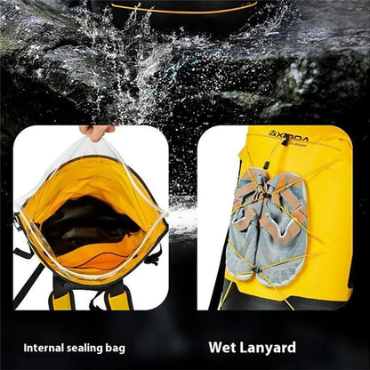 XINDA XD-BAG19 26L Waterproof Rock Climbing Backpack TPU+Polyester Hiking Equipment Storage Bag