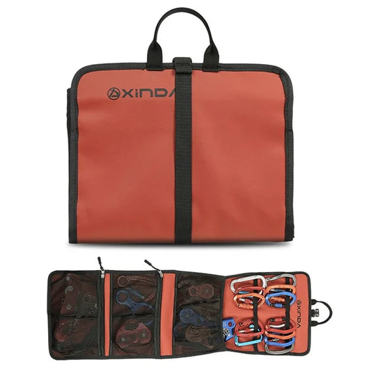 XINDA H-BAG07 Rock Climbing Gear Storage Bag Quickdraw Hanging Pouch for Carabiner, Climbing Tools
