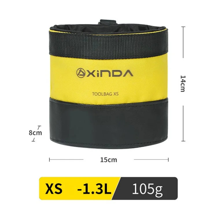 XINDA XD-BAG22 1.3L Rock Climbing Tool Storage Bag Hiking Aerial Work Equipment Pouch Waist Bag (XS)