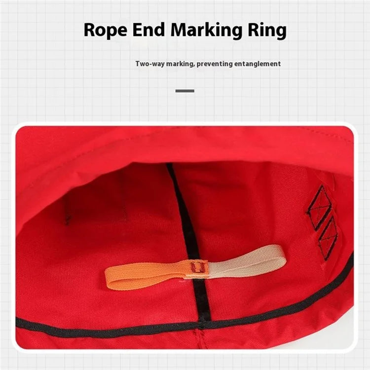 XINDA XD-BAG17 35L Storage Backpack for Climbing Rope, Mountaineering Tool Organizer Bag Pouch