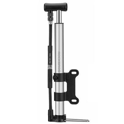 ROCKBROS MP2821 Portable Mini Bicycle Pump 120PSI High-Pressure AV / FV Inflator Pump with Air Pressure Gauge