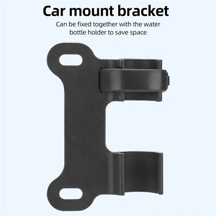 ROCKBROS MP2821 Portable Mini Bicycle Pump 120PSI High-Pressure AV / FV Inflator Pump with Air Pressure Gauge