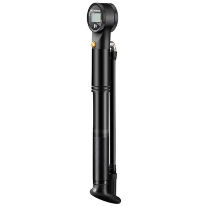 ROCKBROS LK4232001001 Portable 320PSI Bicycle Pump with Pressure Gauge Fits Presta and Schrader Valves
