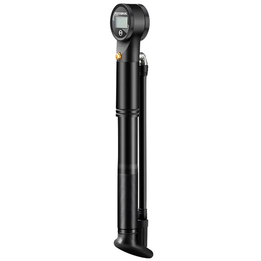 ROCKBROS LK4232001001 Portable 320PSI Bicycle Pump with Pressure Gauge Fits Presta and Schrader Valves
