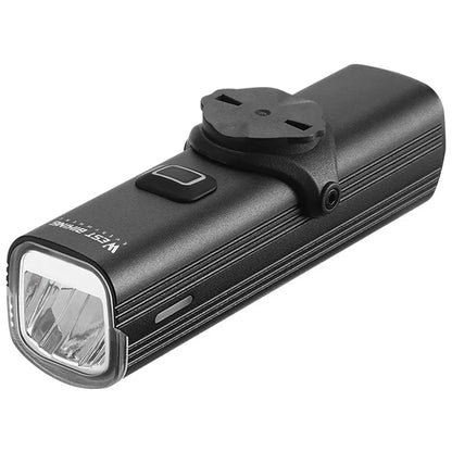 WEST BIKING YP0701435-431 Bright LED Bike Front Light Flashlight Rechargeable Night Cycling Safety Lamp