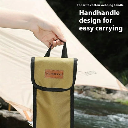 AOTU AT6943 30cm Tent Peg Oxford Cloth Storage Bag for Outdoor Camping Ground Nail Supplies