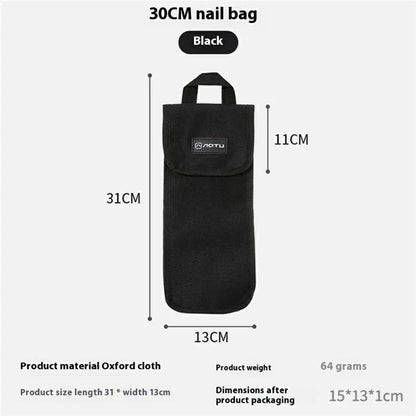 AOTU AT6943 30cm Tent Peg Oxford Cloth Storage Bag for Outdoor Camping Ground Nail Supplies