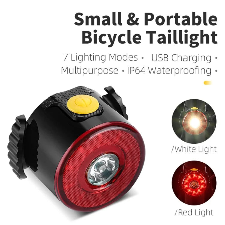 WEST BIKING YP0701397 Waterproof Bike Cycling LED Tail Light Road MTB Bicycle Warning Lamp