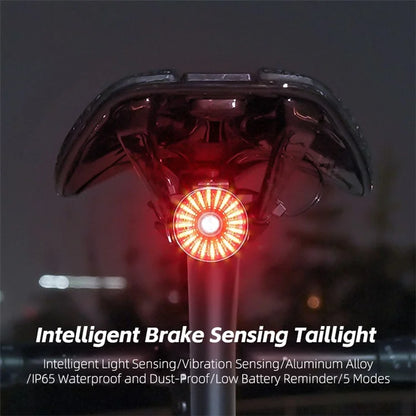 WEST BIKING W4S Intelligent Taillight Bicycle Brake Sensor Cycling Tail Lights