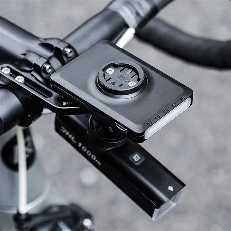 ROCKBROS JP008 5000mAh Cabled Power Bank Bicycle Front Light Outdoor Cycling Portable Bike Light