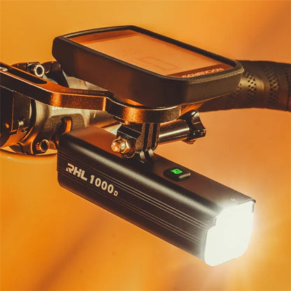 ROCKBROS RHL1000 Bicycle Headlight 4500mAh MTB Front Light Road Bike Night Lights Cycling Accessories