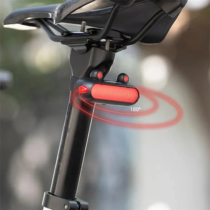 ROCKBROS RFL02 LED Bike Tail Light Frog Bicycle Rear Cycling Safety Flashlight Brake Light