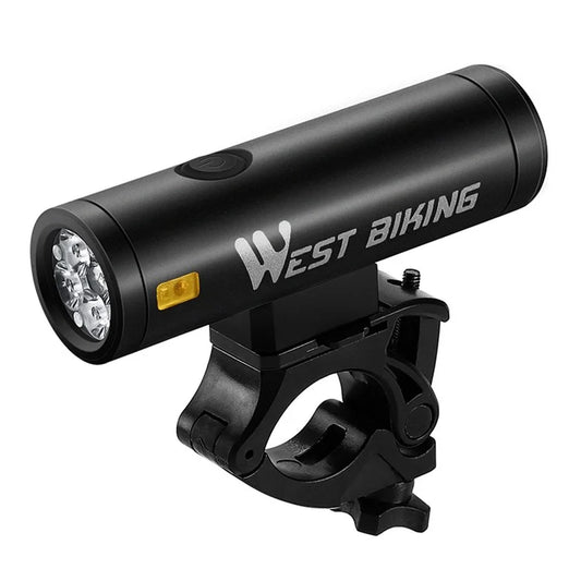 WEST BIKING YP0701399 800 Lumen LED Bike Front Light Rechargeable Bicycle Night Cycling Safety Torch