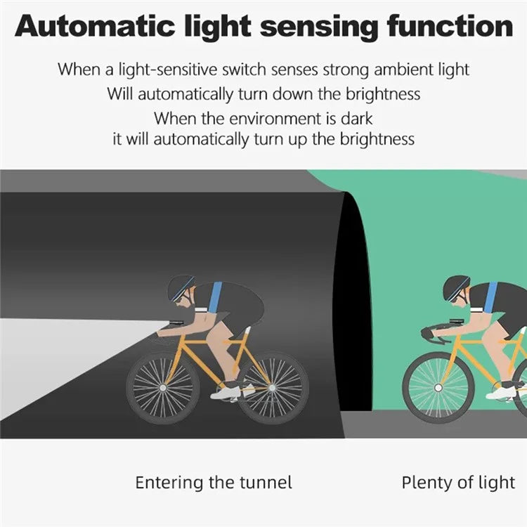 BENGGUO BG-1912 1000LM Aluminum Alloy Bicycle Headlight Power Digital Display Bike Front Light