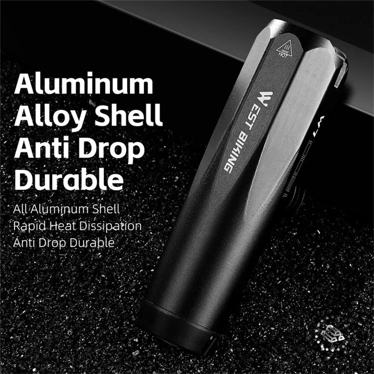 WEST BIKING YP0701404 Multifunctional Bicycle Light Sensing 600 Lumens Type-C Headlight Road Bike Light