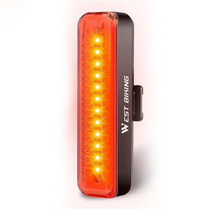 WEST BIKING YP0701359 Rechargeable Bike Tail Light 400mAh LED Bicycle Rear Light