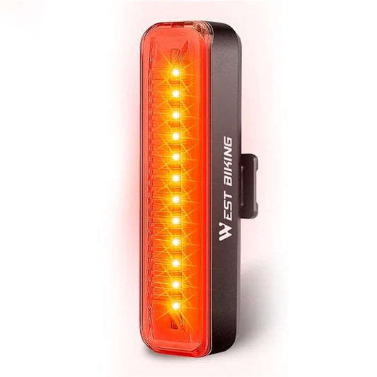 WEST BIKING YP0701359 Rechargeable Bike Tail Light 400mAh LED Bicycle Rear Light