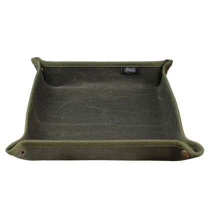 MYDAYS OUTDOOR Outdoor Foldable Waterproof Canvas Camping Desktop Storage Tray