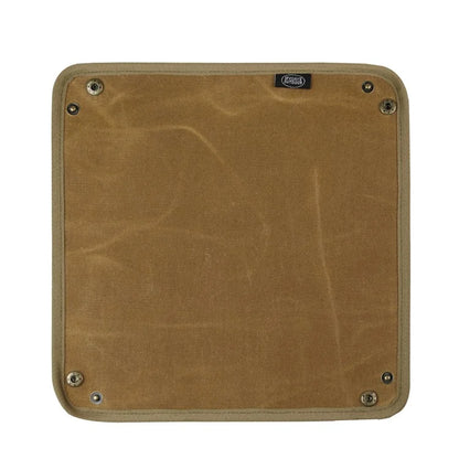 MYDAYS OUTDOOR Outdoor Foldable Waterproof Canvas Camping Desktop Storage Tray