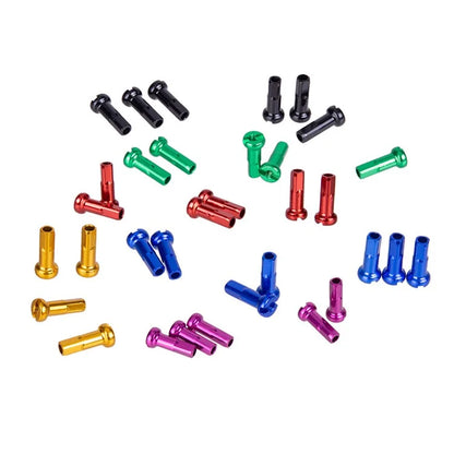 ZTTO 12Pcs / Pack Mountain Bike Color Spoke Cap Aluminum Alloy 14G Spoke 14mm Bicycle Spoke Accessories