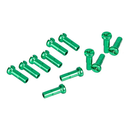 ZTTO 12Pcs / Pack Mountain Bike Color Spoke Cap Aluminum Alloy 14G Spoke 14mm Bicycle Spoke Accessories