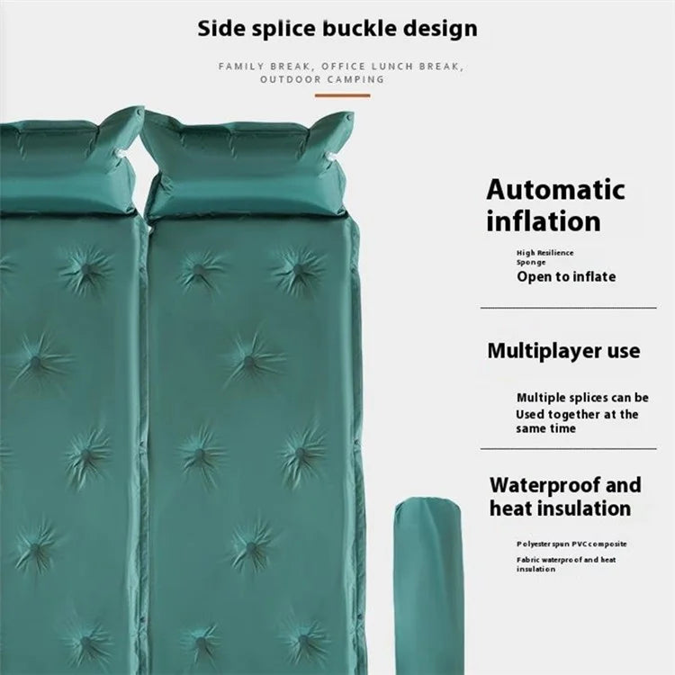 ZC-9#25 Self Inflating Sleeping Pad Camping Mattress Sleeping Mat for Camping Hiking